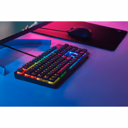 Corsair K60 RGB PRO Low Profile clavier USB QWERTZ Allemand Noir