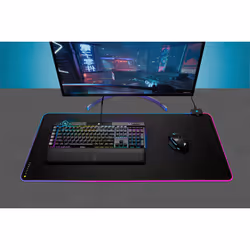 Corsair MM700 RGB Tapis de souris de jeu Noir