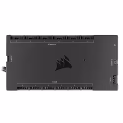 Corsair iCUE Commander Core XT contrôleur de vitesse du ventilateur 6 canaux Noir
