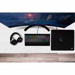 Corsair K55 RGB PRO XT clavier USB QWERTY Allemand Noir