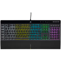 Corsair K55 RGB PRO clavier USB QWERTZ Allemand Noir