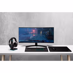 Corsair K55 RGB PRO clavier USB QWERTZ Allemand Noir