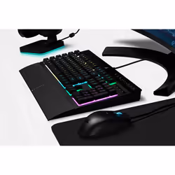 Corsair K55 RGB PRO clavier USB AZERTY Français Noir - Vue supplémentaire 7