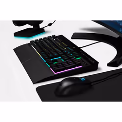 Corsair K55 RGB PRO clavier USB QWERTY Italien Noir - Vue supplémentaire 9
