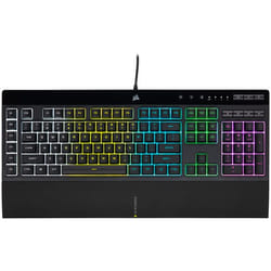 Corsair K55 RGB PRO clavier Jouer USB QWERTY Anglais américain Noir
