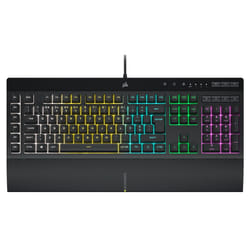 Corsair K55 RGB PRO clavier Jouer USB QWERTY Espagnole Noir