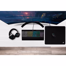 Corsair K55 RGB PRO clavier Jouer USB QWERTY Espagnole Noir - Vue supplémentaire 4