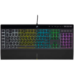 Corsair K55 RGB PRO clavier USB QWERTY Anglais britannique Noir