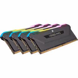Corsair Vengeance RGB Pro CMH32GX4M4E3200C16, 32 Go, 4 x 8 Go, DDR4, 3200 MHz, 288-pin DIMM