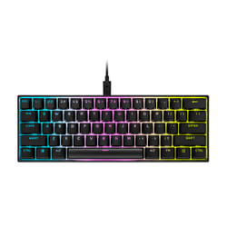 Corsair K65 RGB MINI 60% clavier USB Allemand Noir