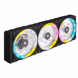 Corsair XD7, Pompe et réservoir, Laiton, Cuivre, Noir, 4 broches, 1 pièce(s)