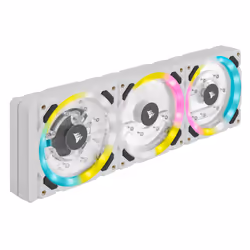 Corsair XD7, Pompe et réservoir, Laiton, Cuivre, Blanc, 4 broches, 1 pièce(s)