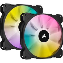 Corsair SP140 RGB ELITE Boitier PC Ventilateur 14 cm Noir 2 pièce(s)