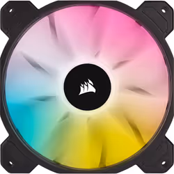 Corsair SP140 RGB ELITE Boitier PC Ventilateur 14 cm Noir 2 pièce(s) - Vue supplémentaire 4