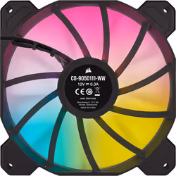 Corsair SP140 RGB ELITE Boitier PC Ventilateur 14 cm Noir 2 pièce(s) - Vue supplémentaire 5
