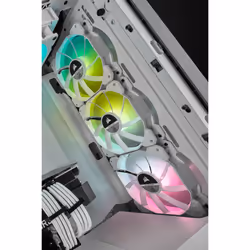 Corsair SP120 RGB ELITE Boitier PC Ventilateur 12 cm Blanc 3 pièce(s) - Vue supplémentaire 4