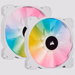 Corsair SP140 RGB ELITE, Ventilateur, 14 cm, 300 tr/min, 1200 tr/min, 27 dB, 68,11 cfm