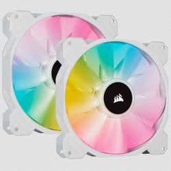 Corsair SP140 RGB ELITE Boitier PC Ventilateur 14 cm Blanc 2 pièce(s)