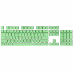Corsair PBT DOUBLE-SHOT PRO, Capuchon de clavier, 168 g, Vert, Couleur menthe