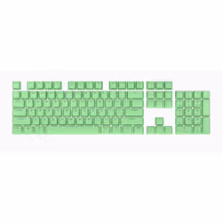 Corsair CH-9911080-NA, Capuchon de clavier, Téréphtalate de polybutylène (pbt0, Vert