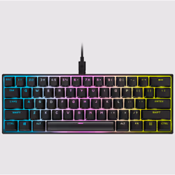 Corsair K65 RGB MINI clavier USB QWERTY Anglais Noir