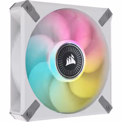 Corsair iCUE ML120 RGB ELITE, Ventilateur, 12 cm, 450 tr/min, 2000 tr/min, 30,4 dB, 58,1 cfm