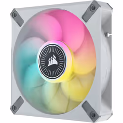 Corsair iCUE ML120 RGB ELITE Boitier PC Ventilateur 12 cm Blanc 3 pièce(s)
