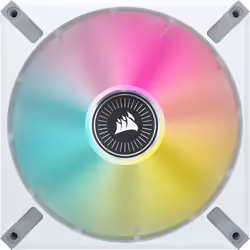 Corsair iCUE ML140 RGB ELITE Boitier PC Ventilateur 14 cm Blanc 2 pièce(s)