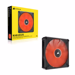 Corsair ML140 LED ELITE Boitier PC Ventilateur 14 cm Noir 1 pièce(s)