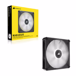 Corsair ML140 LED ELITE Boitier PC Ventilateur 12 cm Noir 1 pièce(s) - Vue supplémentaire 4