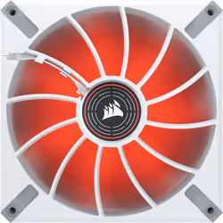 Corsair ML140 LED ELITE Boitier PC Ventilateur 12 cm Blanc 1 pièce(s) - Vue supplémentaire 4