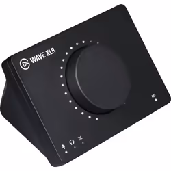 Elgato Wave XLR, Bureau, XLR, 3.5mm, Noir, USB Type-C, 3.2 Gen 1 (3.1 Gen 1)