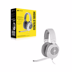Corsair HS55 Stereo Casque Gaming Filaire Supra-Aural Blanc Jack 3,5 mm - Vue supplémentaire 4