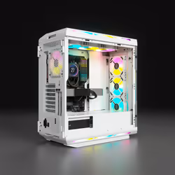 Corsair iCUE 5000T RGB Midi Tower Blanc - Vue supplémentaire 5