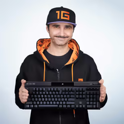 Corsair Clavier gaming mécanique K70 RGB PRO avec touches PBT DOUBLE SHOT PRO - CHERRY MX Red (FR) - Vue supplémentaire 6