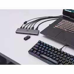 Corsair USB100 USB 3.2 Gen 1 (3.1 Gen 1) Type-C Noir - Vue supplémentaire 12
