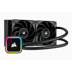 Corsair H100i Processeur Refroidisseur de liquide tout-en-un 12 cm Noir 1 pièce(s)