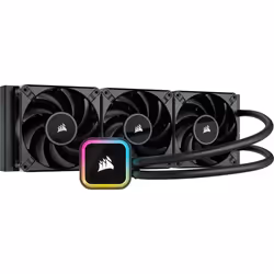 Corsair iCUE H150i RGB ELITE, Refroidisseur de liquide tout-en-un, 12 cm, 1850 tr/min, 19 dB, 35,8 dB, 65,57 cfm