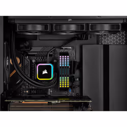 Corsair iCUE H150i RGB ELITE Processeur Refroidisseur de liquide tout-en-un 12 cm Noir 1 pièce(s)