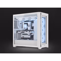 Corsair 5000X RGB QL Edition Midi Tower Blanc - Vue supplémentaire 5