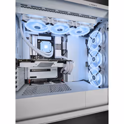Corsair 5000X RGB QL Edition Midi Tower Blanc - Vue supplémentaire 6