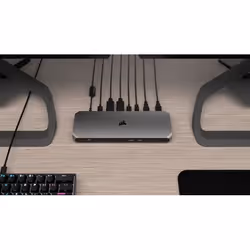 Corsair TBT100 Thunderbolt 3 40000 Mbit/s Noir, Argent - Vue supplémentaire 13