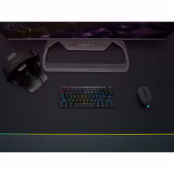 Corsair K70 PRO MINI WIRELESS clavier FR sans fil +USB QWERTY Français Noir - Vue supplémentaire 23