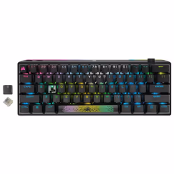 Corsair K70 PRO MINI WIRELESS clavier FR sans fil +USB QWERTY Français Noir - Vue supplémentaire 8
