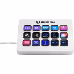 Elgato 10GBA9911 clavier USB Blanc