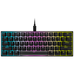 Corsair K65 RGB MINI 60% Mechanical Gaming clavier USB QWERTY Anglais, Espagnole Noir