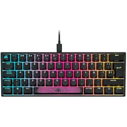 Clavier mécanique - CORSAIR - K65 RGB MINI - 60 % - CHERRY MX SPEED RGB - Rétroéclairage RVB dynamique