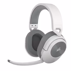 Corsair HS55 WIRELESS, Sans fil, Jouer, 274 g, Casque, Blanc
