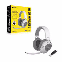 Corsair HS55 Wireless Casque Gaming Sans Fil Bluetooth Blanc - Vue supplémentaire 6