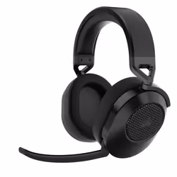 Corsair HS65 WIRELESS, Sans fil, Jouer, 20 - 20000 Hz, 288 g, Casque, Noir, Charbon